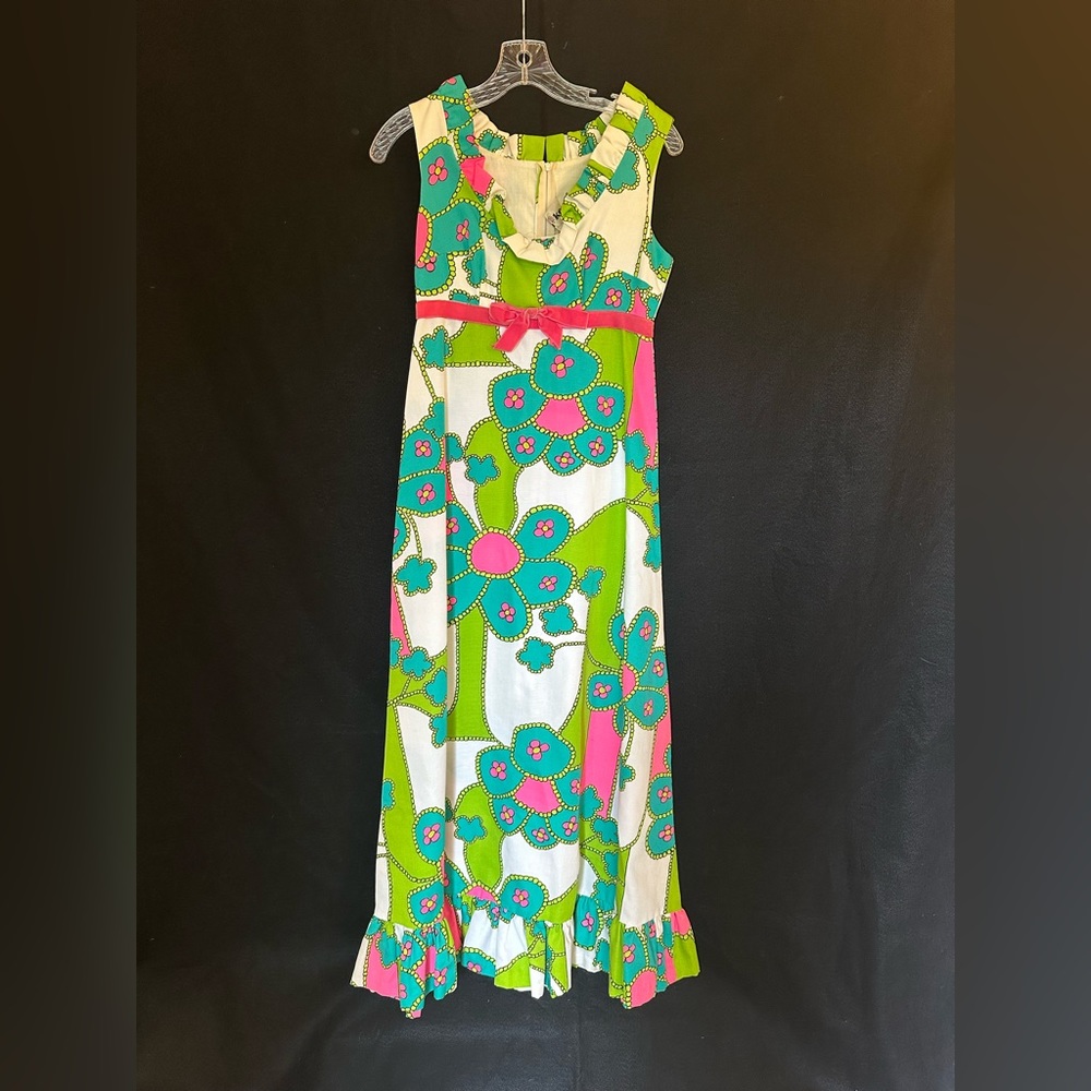 VINTAGE Baba Kea, Carol & Mary Honolulu Maxi Dress.
